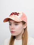 Бейсболка AMERICAN NEEDLE арт. 21023A-ACDC ACDC Tie Dye Ballpark (желтый / красный)